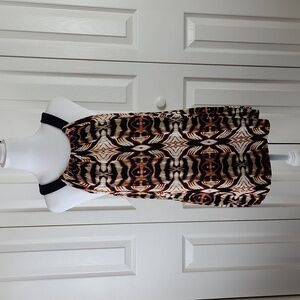 A.n.a tank top, nuetral brown black cream PXL Petite